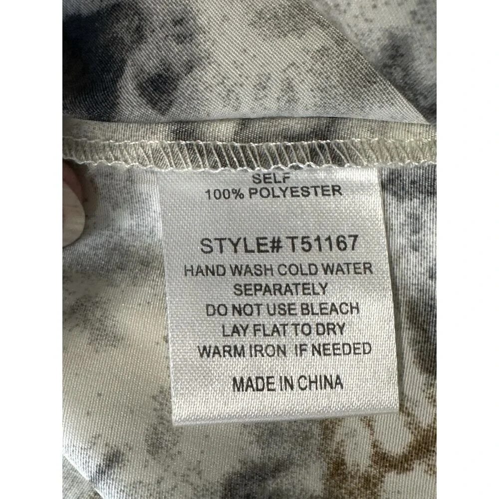 Blue B Collection Women's Size Small LS‎ Button Up 